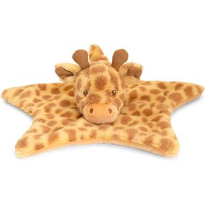 Pluche knuffeldoekje/tuttel dier giraffe 32 cm - Super zacht speciaal voor de allerkleinsten