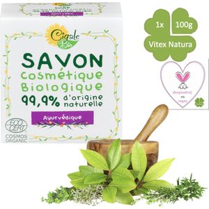 Cigale Bio | Ayurveda kruiden zeep 100g | Zonder conserveermiddel Zonder kleur