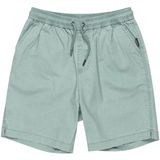 Taxer - Elastische Taille Korte Broek - Groen - Katoen Elastaan