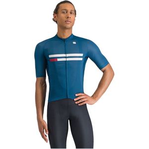 Sportful Joy Korte Mouw Wielertrui Blauw L Man