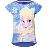 Disney Frozen t-shirt blauw voor meisjes 128 (8 jaar)