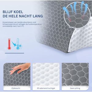 Anti Snurk Kussen - Apneu Producten - Hoofdkussen Nekpijn