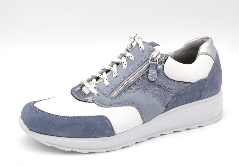 Durea - Flex Sneakers - Zwart - Materiaalmix