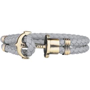 Paul Hewitt Armband PH-PH-L-M-Gr-S - Anker - Goud Grijs