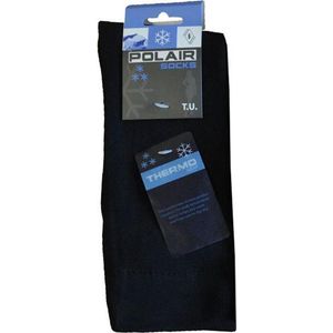 Dames sokken zwart - Thermisch kort - Zeer warm én zacht - Maat 36/41 - 3 paar  chaussettes socks