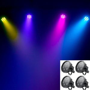 Ayra ComPar RGB LED spot - Discolampen - Set van 4 DJ lampen - Partyverlichting