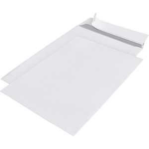 SOHO Akte Enveloppen A4 – Luxe Enveloppen – Briefomslag – Envelop – Zelfklevende Enveloppen – 10 stuks – 324 x 229 mm – Wit