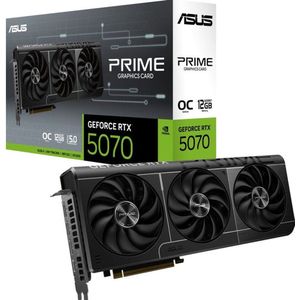 ASUS PRIME NVIDIA GeForce RTX 5070 OC - Videokaart - 12GB - GDDR7 - PCIe 5.0 - 2x HDMI 2.1b - 3x DisplayPort 2.1a