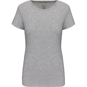 Kariban Dames-t-shirt ronde hals korte mouwen K3013 - Light grey heather - L