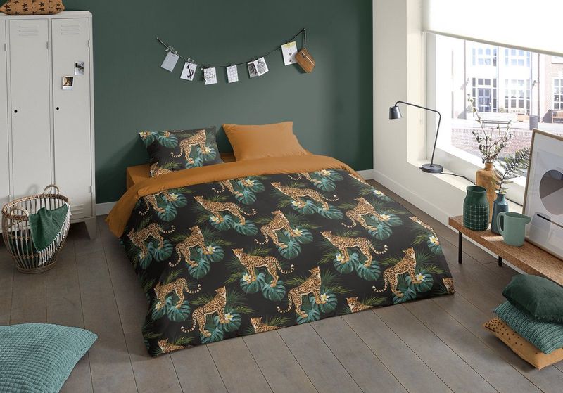 Dekbedovertrek - Grijs - Katoen - 240x220 cm