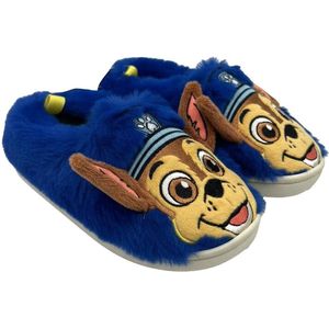 Paw Patrol Sloffen Jongens – Chase – Blauwe Pantoffels met Antislip Zool – Zachte Warme Slippers – Officieel