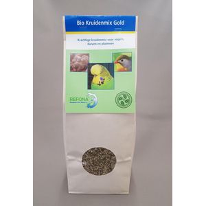 Bio Kruidenmix Gold 1000 gram - voedingssupplement - aanvullend voer voor vogels tijdens het broedseizoen