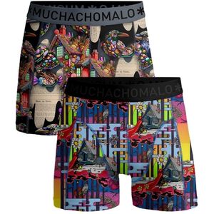 Muchachomalo - Boxershorts - 2 Pack - Jongens Onderbroeken - 95% Katoen
