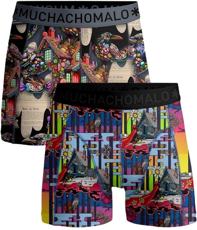Muchachomalo - Boxershorts - 2 Pack - Jongens Onderbroeken - 95% Katoen