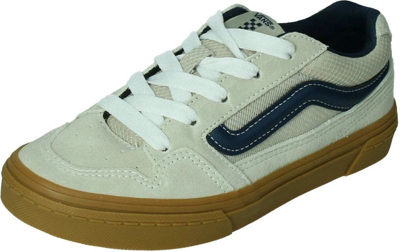 Vans - Old Skool V - Sneakers - Dress Blues - Suède - Klittenbandsluiting