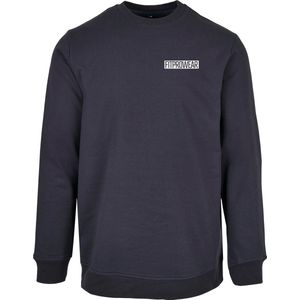 FitProWear Sweater Heren - Navy / Donkerblauw - Maat XXL / 2XL - Sweater - Trui zonder capuchon - Hoodie - Crewneck - Trui - Winterkleding - Sporttrui - Sweater heren - Heren kleding - Crew neck - Sweater man