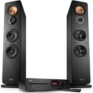 Teufel - ULTIMA 40 KOMBO 3 - Compleet Stereosysteem - zwart - WiFi, Bluetooth, DAB+/FM Radio