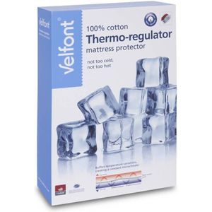 Velfont Outlast Matrasbeschermer Thermo Regulator -Size : 80x190/200