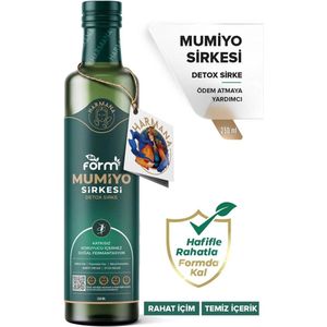 Harmana Be Form Mumiyo Detox Azijn: Verlicht, Ontspan en Geniet van je vorm! Comfortable drank 1 Fles 250 ml