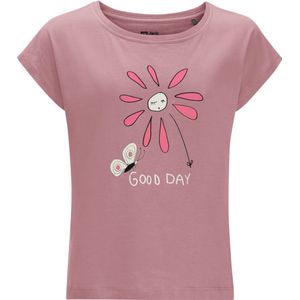 Jack Wolfskin Good Day T-shirt - Kids Korte mouw - Ash-Mauve