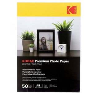 Kodak Fotopapier Glanzend 15x21 cm, 240 g/m², 50 vel