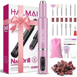 Draadloze elektrische nagelboormachine - Professionele nagelvijlset voor acryl en gelnagels