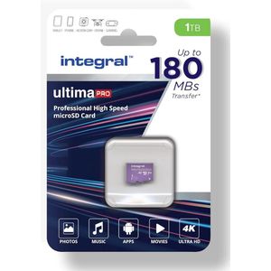 1TB Micro SD-kaart met 4K Video, Leessnelheid 180MB/s en Schrijfsnelheid 150MB/s, A2 C10 U3 UHS-I, Ideaal voor Gaming en Videobewerking