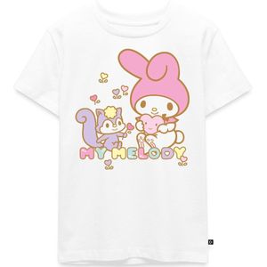 My Melody Plukt Hartbloemen Met Risu Premium T Shirt Kinderen