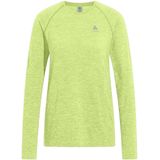 Odlo Crew Essential Seamless T-shirt Met Lange Mouwen Groen S Vrouw
