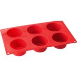 Dr. Oetker muffin bakvorm flexxibel  siliconen voor 6 muffins