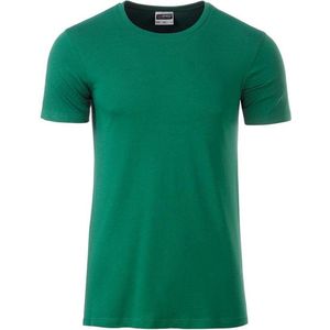 James and Nicholson - Heren Standaard T-Shirt (Iers Groen)