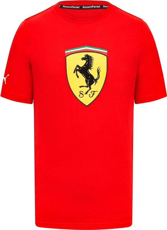 Ferrari - Large Logo Shirt - Rood - T-shirt