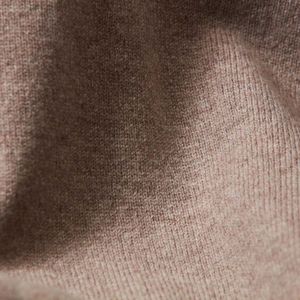 Osborne Knitwear Trui met V hals - Sweater heren in Lamswol - Pullover Heren - Mushroom - L