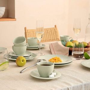 Serviesset duurzaam borden mokken kommen tableware set