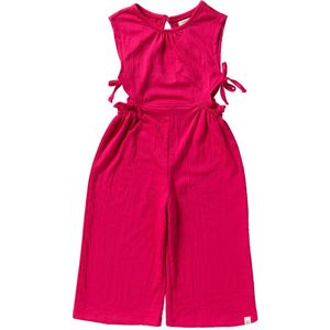 Crinkle Cut Out Jumpsuits | Jumpsuit meisje | Roze playsuit | Maat 80 t/m 140 | Your Wishe