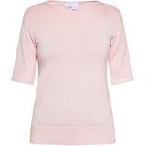 usha - T-Shirt - Ribbeltricot - Korte Mouwen