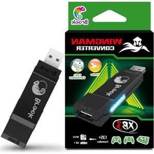 Ontketen de prestaties van multiplatformgames met de Wingman XB 3 Converter - draadloze controlleradapter voor nieuwe consoles XB Series X/S, XB One en PC (X-Input)