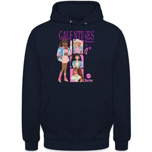 Spreadshirt Barbie Galentines Ontwerp Hoodie unisex