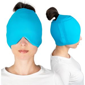 Koelende Migraine Hoofddoek - Verlichting voor Hoofdpijn met Geurloze IJs Gel Technologie | Perfecte Pasvorm en Comfort | Ideaal voor Lang Haar