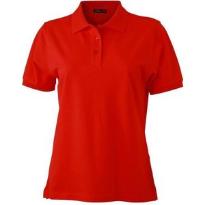 James and Nicholson Vrouwen/dames Klassieke Polo (Tomatenrood)