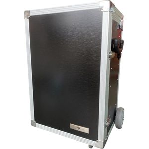 Pedicure koffer - Pedicure trolley - MAXI Zwart - Met stopcontact - Grote wielen -