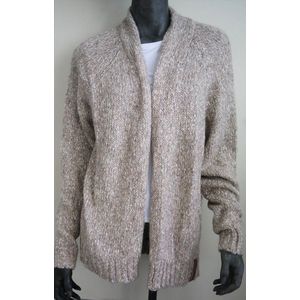 Moscow Cardigan Vest - Clay Melange - Maat XL