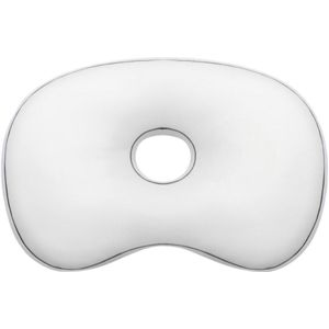 Dutchers® Oorkussen - Donut Kussen - Ringkussen - Piercing Kussen - Oorpijn - Orthopedisch Hoofdkussen - Oordoppen Slapen - Zijslaapkussen - Piercingkussen - Afneembare hoes - Wit