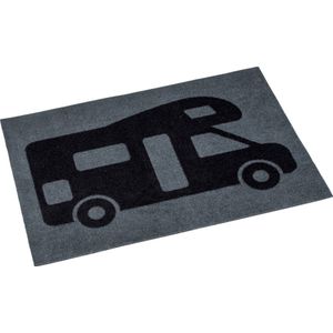 Bo-Camp - Schoonloopmat polyamide - 60x40 Cm - Print - Camper