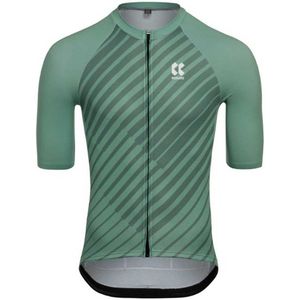 Kalas Motion Z4 Spinn Korte Mouw Wielertrui Groen S Man