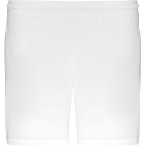DAMES sport short/Korte Sportbroek DAMES, PA1024, kleur wit, maat S