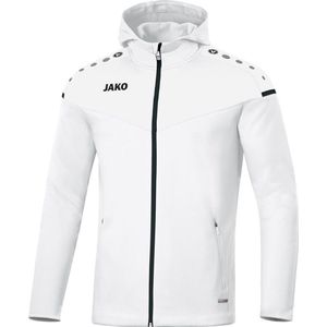 Jako Champ 2.0 Jas Met Capuchon Wit Maat 4XL