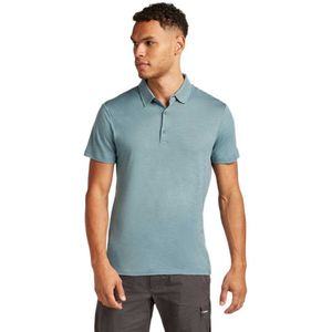 Icebreaker Merino 150 Tech Lite Iii Korte Mouw Poloshirt Blauw XS Man