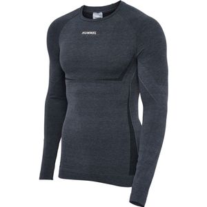Hummel - hmlTE MIKE SEAMLESS T-shirt - Lange Mouwen - Rekbare Mesh-Stof