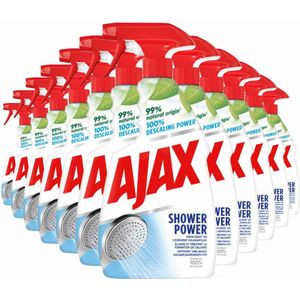 12x Ajax Spray Shower Power 750ml